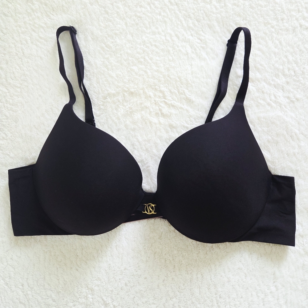 Victoria's Secret Very Sexy Black Push Up Bra Size 34B